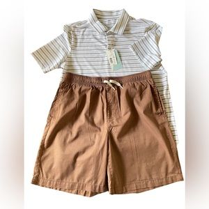 Class Club shirt / old navy shorts